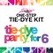 Tie-Dye Kit Party Supplies, 18 Bottles Tie Dye, Rainbow, 1 Count (Pack of 1)